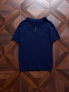 OUMULONG | Cotton Texture Leisure Polo Shirt
