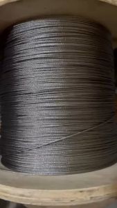 100 mét cáp inox 304 1ly (1mm) cáp thép chống gỉ sét - cáp thép thái bình vina