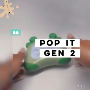 Console Game Challenge Popit Elektrik Generasi 2: Mainan Anti Stress Relaxation Toys