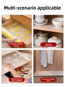 REVGUEN | Waterproof Oil-Resistant Dustproof Non-Stick Drawer Liner