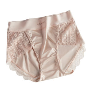 Miiow | Luxurious Lace Briefs Womens Summer Thin Triangle Shorts Non-Itch Leg Brand MiiOW Cat Person Comfortable Underwear