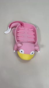 Takara Tomy | 3D Printed Slowpoke Psyduck Soap Dish Drain Box Pokemon Figure Bathroom Soap Holder