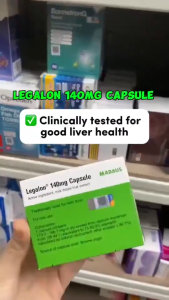 [BEST SELLING] MADAUS Legalon 140mg Capsule 10x10s