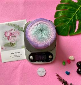 Yarn - Sợi Rayon Silk | Sợi cầu vòng chập & se/xe - Cỡ sợi 0.8mm | Đan móc sản phẩm mùa hè | Terri Store
