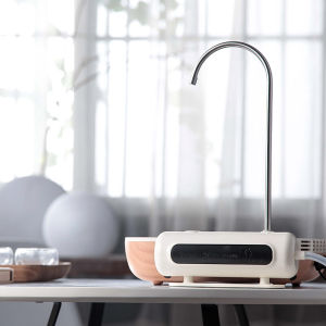 Tea Master Automatic Wireless Pure Water Dispenser Home Use Tabletop Water Drawing Device for Barrelled Water Kitchen Appliance