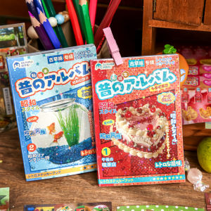 Die cut Sticker book 30/60 Sheets Retro Cartoon Decorative Journal Stickers handmade Scrapbooking Japanese Stationery Supplies