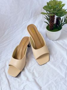 sandal heels kokop wanita hak 5cm S A U Collection