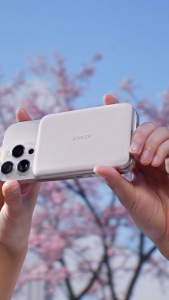 Anker Nano Power Bank Ultra-Slim 5000mAh Magnetic Battery Pack Qi2 Certified 15W Max Ultra-Fast MagSafe-Compatible Portable Charger Ergonomic Design for iPhone Air/17/16/15 Series (Not for Pixel) A1665