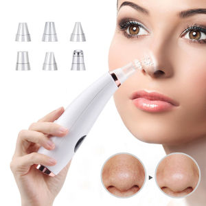 สูญญากาศไฟฟ้า Blackhead Remover ทําความสะอาดรูขุมขนบนใบหน้า Comedone จุดสิวสิว Blackhead EXTRACTOR USB ชาร์จ Face Care