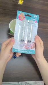 2PCS Baby Nasal Aspirator Needle Tube Nose Wash Cleaner Nasal Irrigator Penyedut Hingus Bayi 10ml