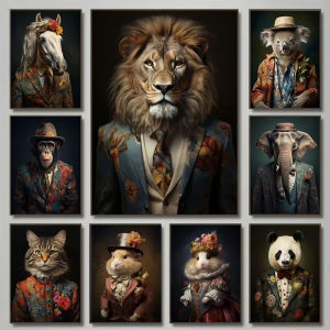 Boho Animal Lion Elephant Jigsaw Puzzle 1000PCS-50X70CM Colorful Scene Focus Activity Leisure Time Gift