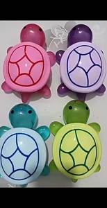 1PC Night Glow Large Turtle+Mini Luminous Turtles Figurines Resin Craft Glowing Turtle Storage Ornament Landscape Desktop