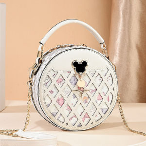 Túi Đeo Chéo Hạt Ngọc Trai Thời Trang 2025 Túi Đeo Chéo Nhỏ Đa Năng Chất Lượng Cao Túi Tròn Nhỏ Thời Trang Thường Ngày