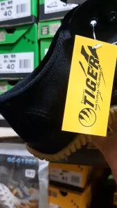 รองเท้าผ้าใบพื้นยางสีดำTigerรุ่นTG-9Sizs31-45ส่งพร้อมกล่อง