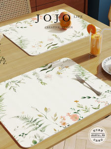 High-Temperature Resistant Dining Mat JOJOS L. PD.Scarce Heat Insulation Protective Pad for Bowls Plates Casseroles Modern Simple Style