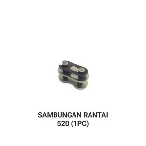 Sambungan Rantai 520 (Harga Per 1 PCS) - Kancingan Penyambung Penghubung Rante Ukuran 520 Tiger 2000 Tiger Lama Tilam Tiger New Tiger Revo Tirev Scorpio Ninja 4T Fi Scorpio Z