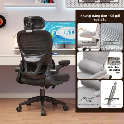 SVAGO | Ghế Văn Phòng Chơi Game Hỗ Trợ Đốt Sống Ergonomic