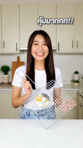 30 33 ซม. ตะแกรงผ่าตัด, 30 33 ซม. ตะแกรงปิ้งย่าง, ตะแกรงสแตนเลส ตะแกรงย่างสแตน เหล็กย่างสแตน, Fish-seafood-griller-grill-00A-June