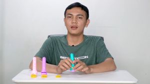 Mainan Anak Senter Proyektor Toys - semter+cakram