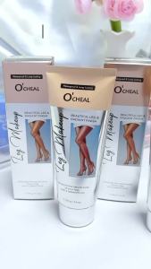 OCHEAL 100ml Beauty Leg Cream Makeup Body Coverage Long-lasting Waterproof Concealer Skin Tone Wheat Tan Brown Liquid Foundation
