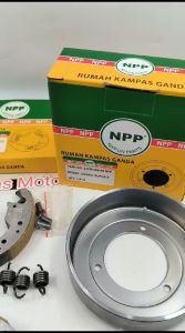 Mangkok ganda+kampas otomatis ganda grand Supra x 100 gn5 original npp