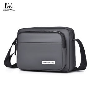 LouisWill Shoulder Bag Fashion Waterproof Shoulder Bag Messenger Bag Travel Bag Cross Body Bag Lightweight Casual Bag Leisure Sport Street Bag