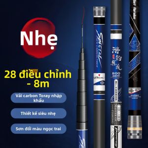 JINGZHANLI | Cần Câu Cá Truyền Thống Nhẹ & Cứng