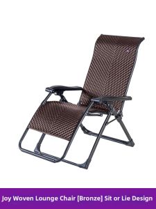 ZIYE | Lunch Break Reclining Folding Rattan Chair For Seniors