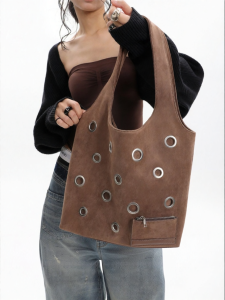 JANDRESS | Hole Series Boho Punk Style Large Capacity Crossbody Bag Tote