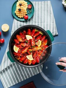 German Automatic Electric Frying Pan All-in-One Pot Multi-Function For Home Electric Chafing Dish Cooking Pot Electric Food Warmer Dormitory Rice Cooker