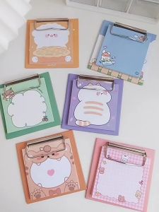 Murah Banget - Sticky Notes Free Clipboard / Aesthetic Clipboard Sticky Notes / Catatan Klip Papan Kreatif