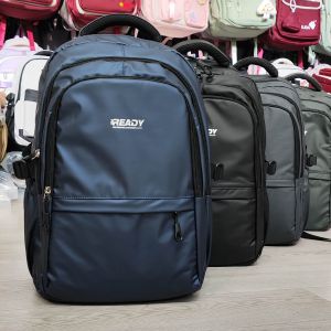 Jiang Liduo New Simple Fashionable Double Shoulder Backpack Travel Bag Resistant to Scratches And Wear Computer Bag for Junior And High School Students