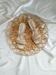 Zhevia - sendal heels wanita 3cm Valencia