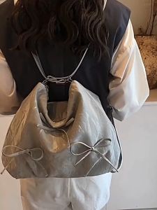 Promo !!! Tas Wanita Bahu Korea 2 In 1 Tas Wanita jinjing Dan Tas Wanita Backpack Shoulder Bag Wanita