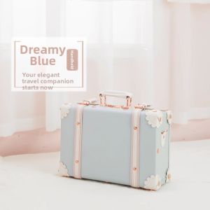 Sarah face | Fashion Vintage Cute Mini Travel Suitcase 16 Inch