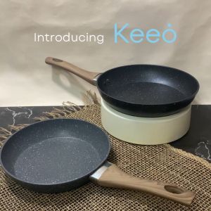 Keeo 26 cm Tutup Kaca Tahan Panas Dengan Lubang Uap Panas Panci Wajan Penggorengan Glass Lid