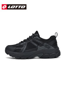 Lotto | Breathable Black Mens Sports Shoes