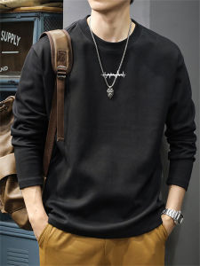 JIANMUJI | Heavyweight 100% Cotton Loose Long Sleeve T-shirt 260g