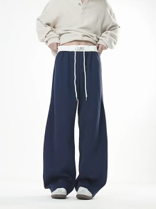 Celana Baggy pants Sweatpants Pria celana panjang pria Korean style celana panjang santai celana kulot pria celana hitam pria celana abuabu pria loose pants celana pria keren celana panjang casual pria celana gombrang pria oversize pria celana gombrang