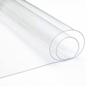 20x120cm Roll Clear Ultra-Transparent PVC Fabric Soft Glass Cloth Waterproof Crystal DIY Craft Decor Protective