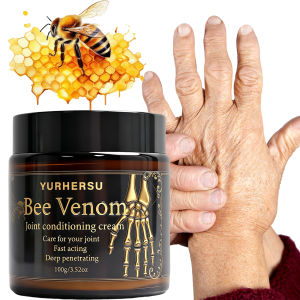 Kem Trị Đau Chuyên Nghiệp Từ Nọc Ong Với Keo Ong Dành Cho Khớp Cổ Gối Vai Eo Chân Dùng Được Cho Cả Nam Và Nữ Dưỡng Ẩm 100g
