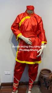 Áo lính rước kiệuđánh trốngcầm cờ-Lễ Hội đủ bộ gồm(áo+quần+2 đai+đôi xà cạp)