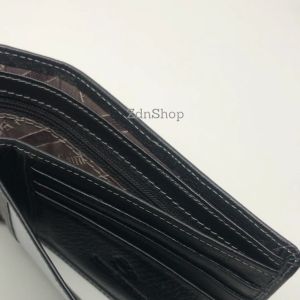 Dompet/Wallet Lipat Resleting Kulit Asli Home Industries Saint Bernard