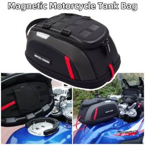Quick Release Magnetic Motorcycle Tank Bag For BMW R1200GS R1250GS R1250GT R1200RS F750GS F850GS F900R F900XR S1000XR K1600GT