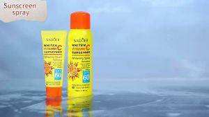 Vitamin C sunscreen  SPF60+ whitening spray UV protection waterproof sunscreen whitening two-in-one