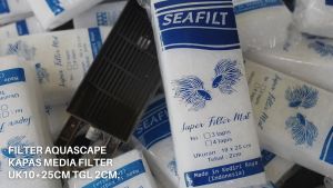 Kapas Filter Aquarium/Kapas Aquascape Kapas Penyaring Akuarium Ikan