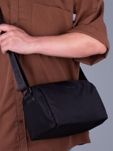 Large Capacity Oxford Cloth Mens Crossbody Bag Fashionable Business Commuter Bag Single Shoulder Bag for Young Men