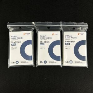 50 Chiếc Bao Đựng Thẻ HD Trong Suốt Không Axit Chống Xước Dành Cho Thẻ Kpop Thẻ Game Bóng Đá Dành Cho Người Sưu Tầm Và Sổ Đựng Thẻ