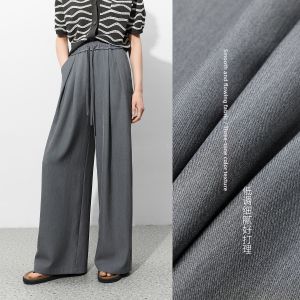 BEIQIANI | Relaxed Flowing High Waist Slimming Casual Trousers