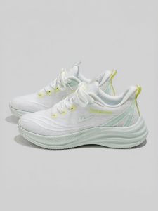 Warrior | Breathable Lightweight Green Mesh Running Shoes